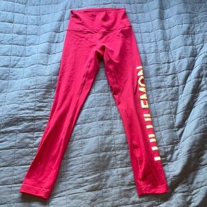 Lululemon Chinese New Year leggings